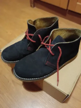 Botines "Pisacacas" Azules