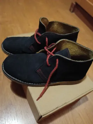 Botines "Pisacacas" Azules