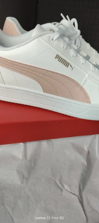 Puma Blancas Rosa Cuarzo Dorado