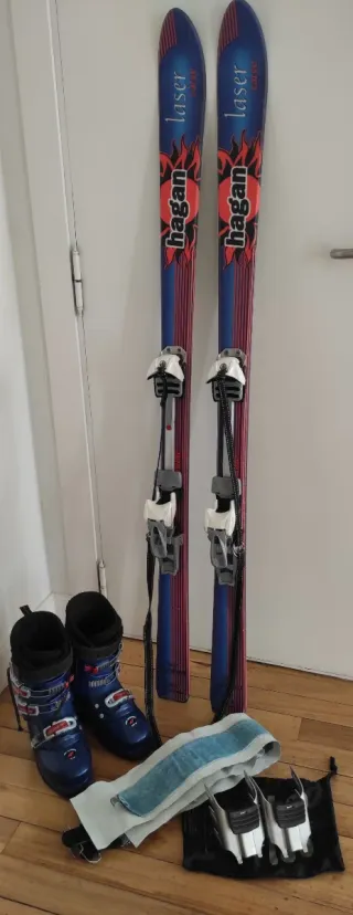 Equipo completo ski travesía Hagan