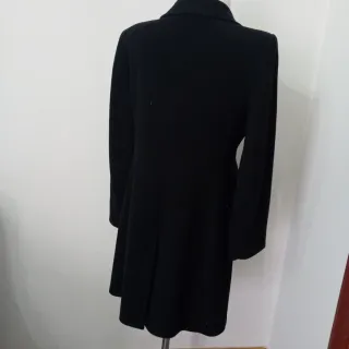 Cappotto Lana Nero Donna