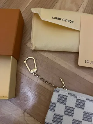Monedero Louis Vuitton Damier Azur con Caja