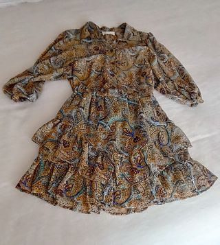 Conjunto Falda y Blusa Estampado Paisley