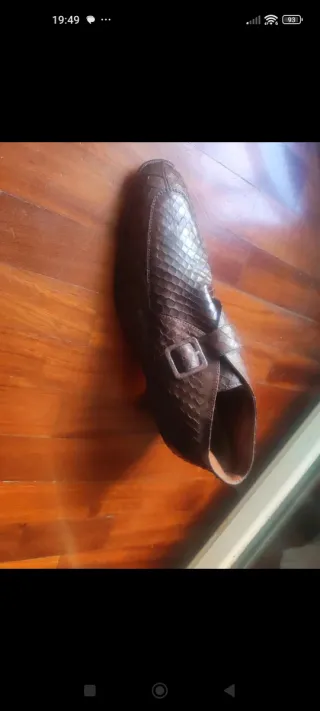 Scarpe LUZZI donna marroni vintage