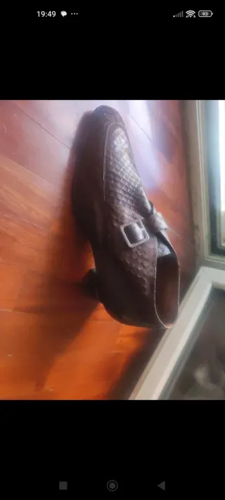 Scarpe LUZZI donna marroni vintage