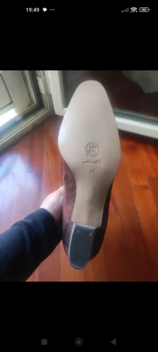 Scarpe LUZZI donna marroni vintage