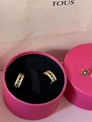 Pendientes Tous Circonitas Brillantes Oro