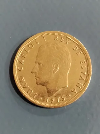 Moneda 5 Pesetas Juan Carlos I 1975
