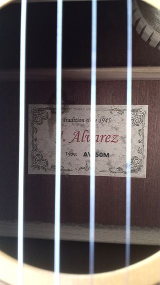 Guitarra Acústica J. Alvarez Madrid