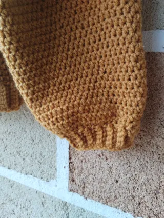 Maglione uncinetto fatto a mano gatto