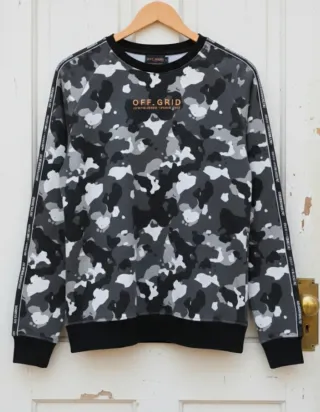 Sudadera Jack Jones Camuflaje Talla XL