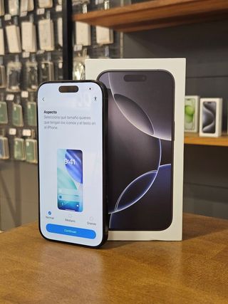 IPHONE 16 PRO 256GB NERO BATTERIA 100%