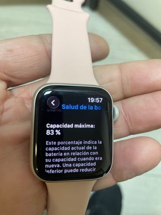 Apple Watch SE 2ª Gen GPS 40mm Beige/Plata