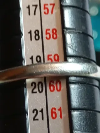 Anillo Plata Ley Labradorita Azul