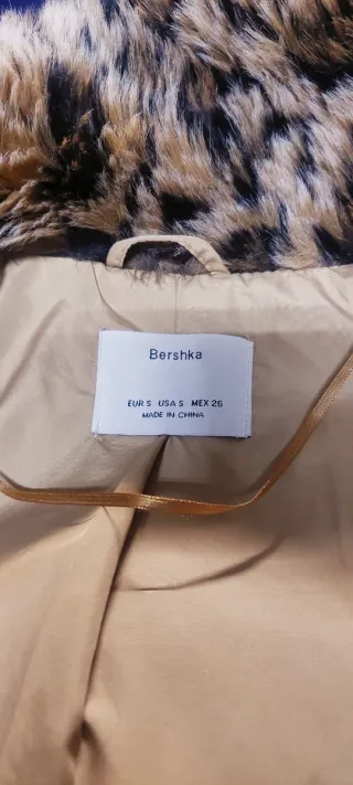 Abrigo leopardo estampado