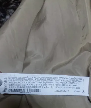 Abrigo leopardo estampado