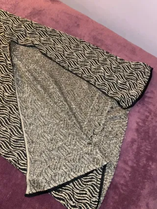 Vestido largo Mango estampado cebra