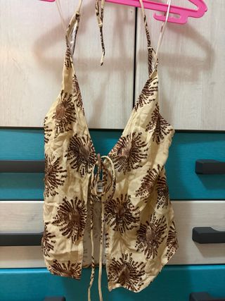 Top Pull&Bear S estampado floral