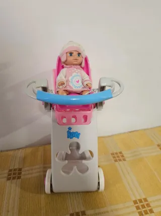 Nancy Muñeca con Carrito y Bebé