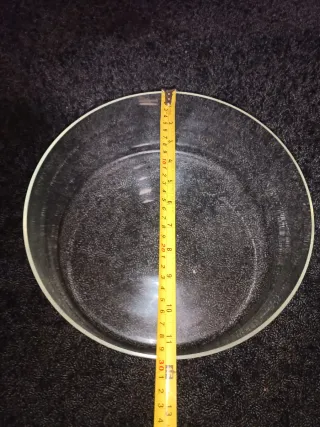 Centro de mesa cristal redondo 30cm