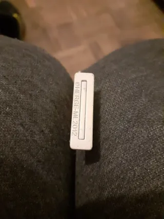 Figura Tintín Metal 5.5cm Hergé ML 2012