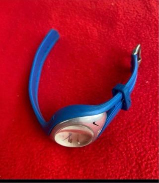 Reloj Nike Triax Analógico Azul y Plateado