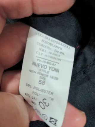 Pantalones de traje negros,varias tallas
