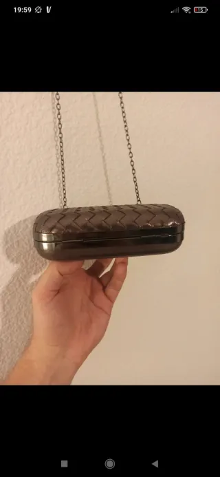Bolso Clutch Bijou Brigitte Marrón