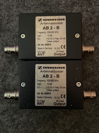 2 Amplificatori Antenna Sennheiser AB 2-B