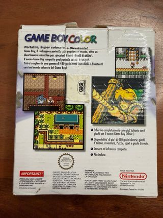 Scatola Game Boy Color Viola Nintendo