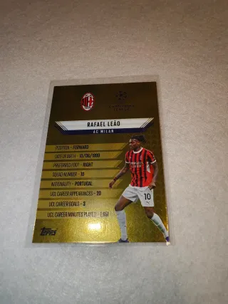 Topps Gold Edge Edition Fútbol Cards