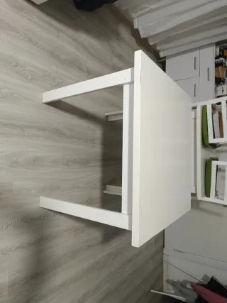 Tavolo da cucina in legno bianco