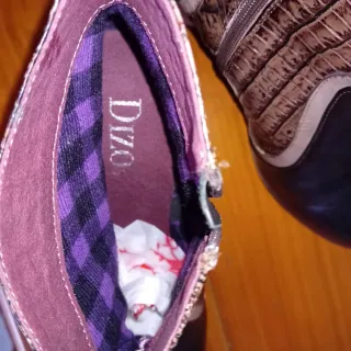 Stivaletti tacco zip cocco 38