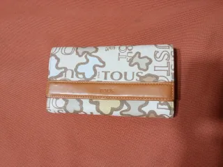Cartera Tous Beige y Marrón