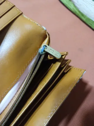 Cartera Tous Beige y Marrón