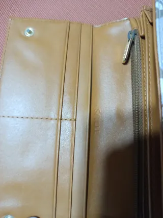 Cartera Tous Beige y Marrón