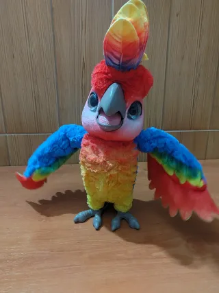 Loro Peluche Lolo El Loro Molón