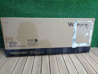 VASAGLE HSR421B01 Appendiabiti con Banco Scarpiera