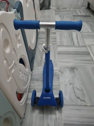 Patinete 3 Ruedas Juguettos Azul