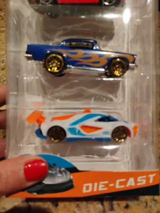 Pack 4 Coches Die-Cast