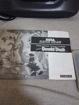 Donald Duck Game Gear Sega Cartucho