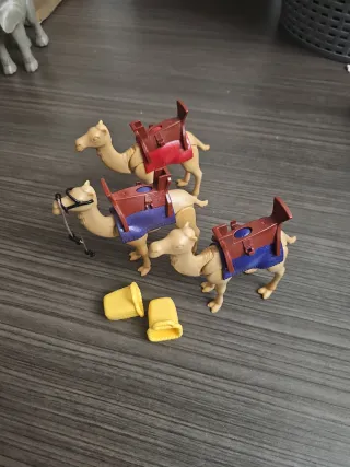 Lote Playmobil Camellos Belén Árabe