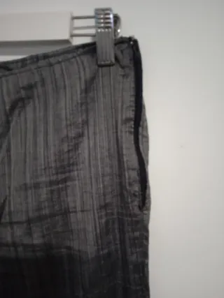 Pantalón gris plateado TS