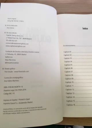 Viviendo mi vida. Vol 1