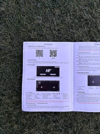 Dron con mando de control, recambios y cargador