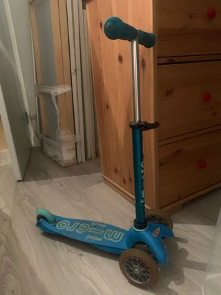 Patinete 3 Ruedas Mini Micro Azul