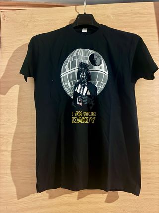 Camiseta I AM YOUR DADDY Star Wars Negra unisex