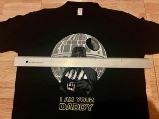 Camiseta I AM YOUR DADDY Star Wars Negra unisex