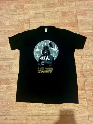 Camiseta I AM YOUR DADDY Star Wars Negra unisex