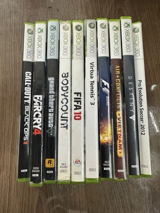 Lote de juegos xbox 360
